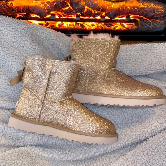 sparkle bailey bow uggs